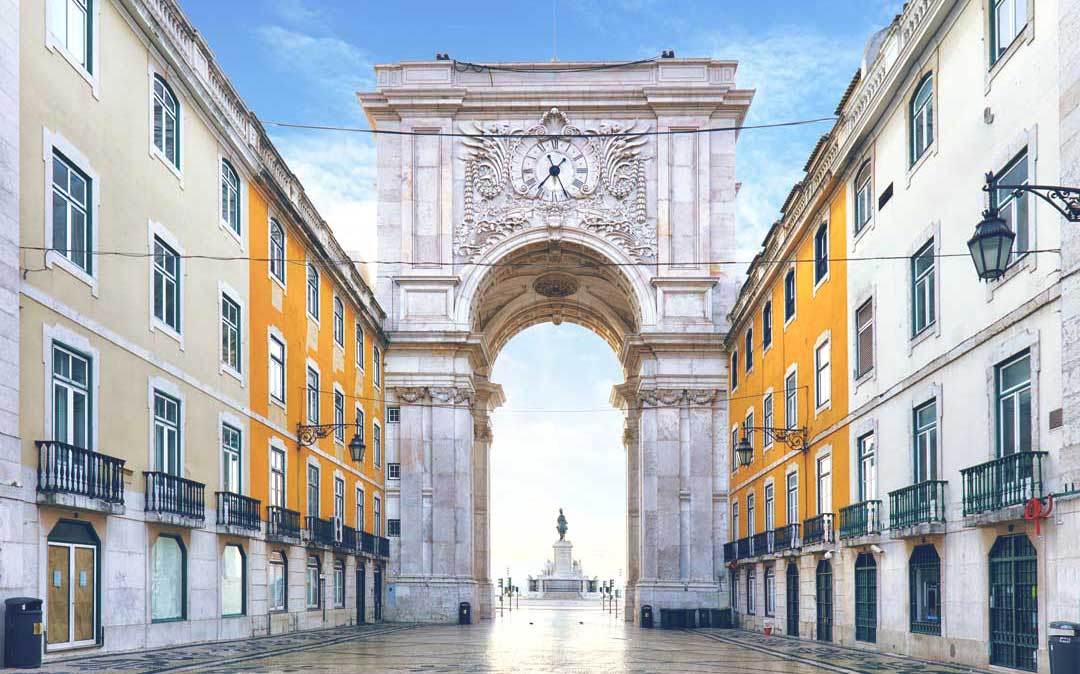 Arc de Triomphe de la rue Augusta Lisbonne