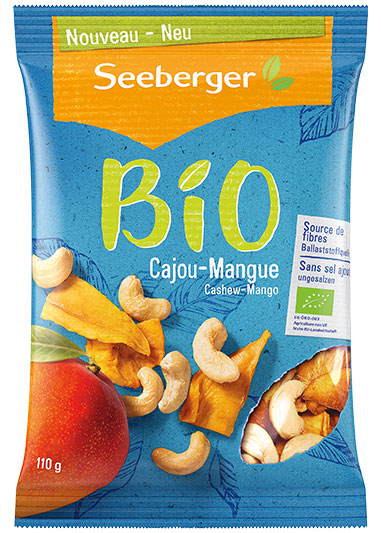 Bio Cajou-Mangue de Seeberger, 110 g