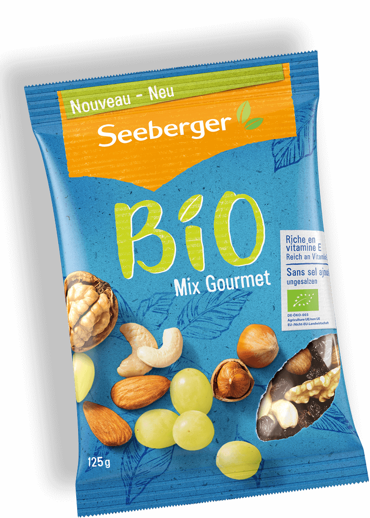 Bio Mix Gourmet de Seeberger, 125 g