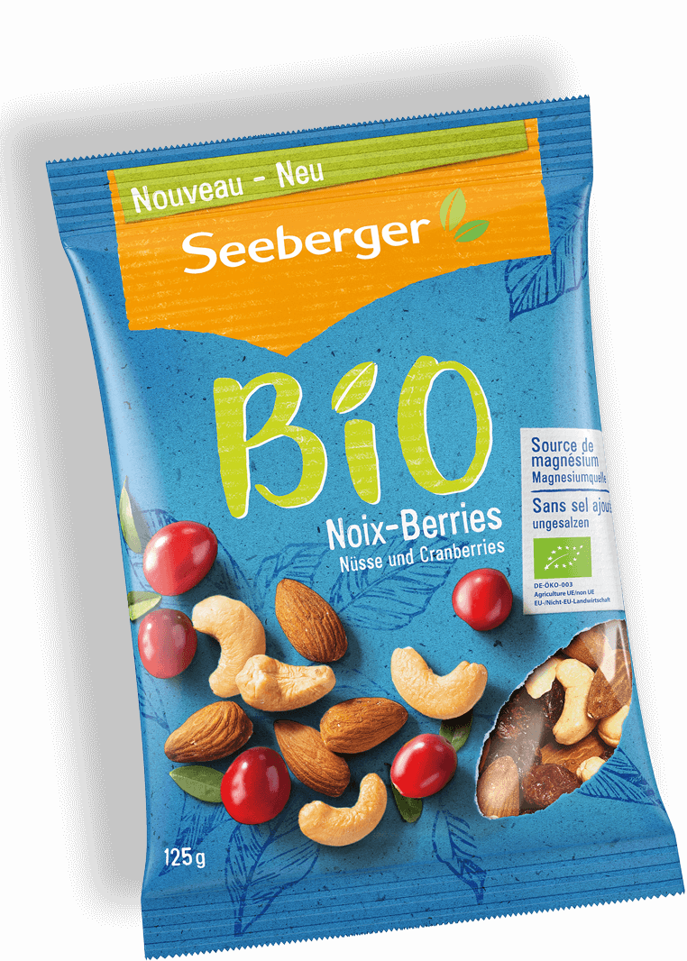 Bio Noix-Berries de Seeberger, 125 g