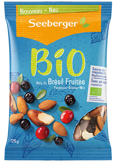 Bio Noix du Brésil Fruitée de Seeberger, 125 g