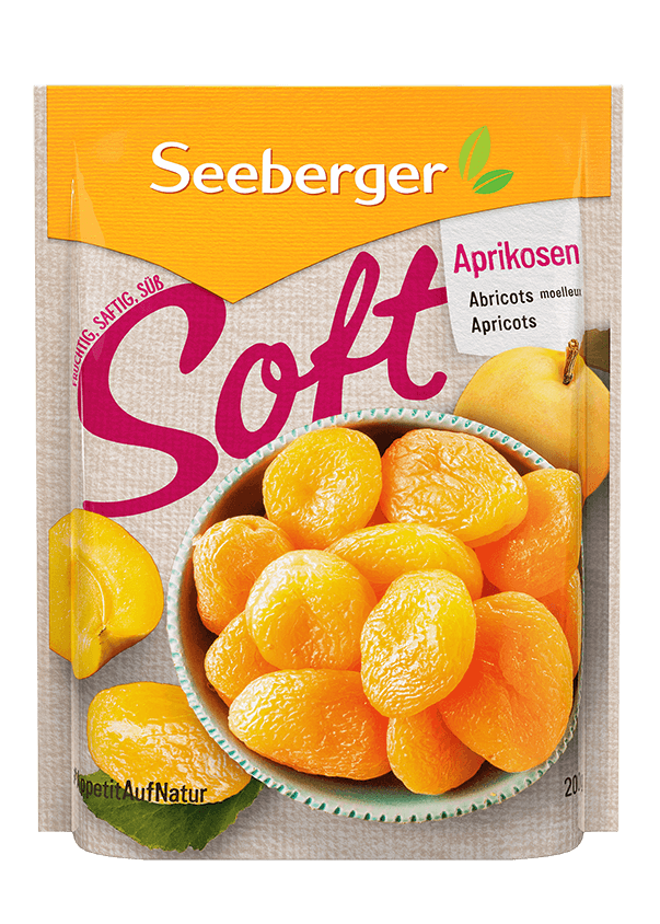 Soft-Aprikosen von Seeberger, 200 g