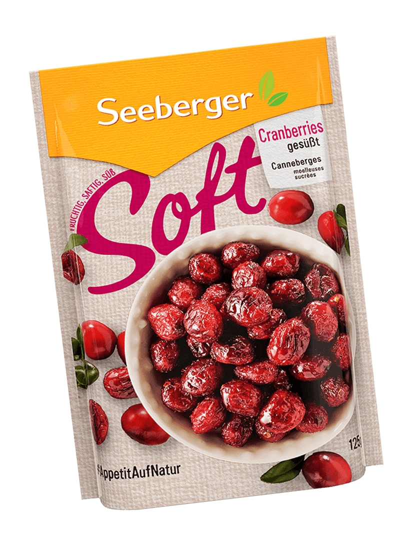 Soft-Cranberries von Seeberger, 125 g