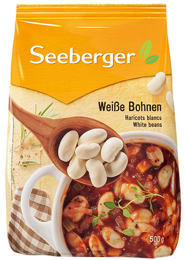 Weiße Bohnen von Seeberger, 500 g