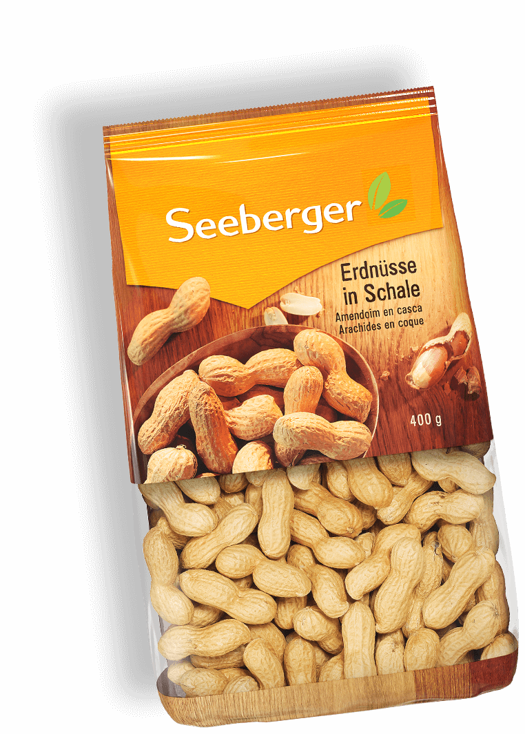 Erdnüsse in Schale von Seeberger, 400 g