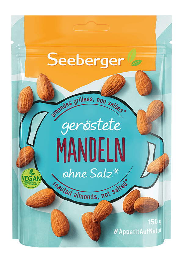 Seeberger geröstete Mandeln, 150 g