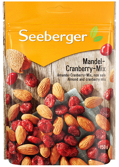 Mandel-Cranberry-Mix von Seeberger, 150 g