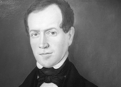 Seeberger Portrait von Gründer Christoph Seeberger in schwarz weiß