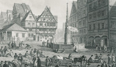 Ulmer Marktplatz 1882